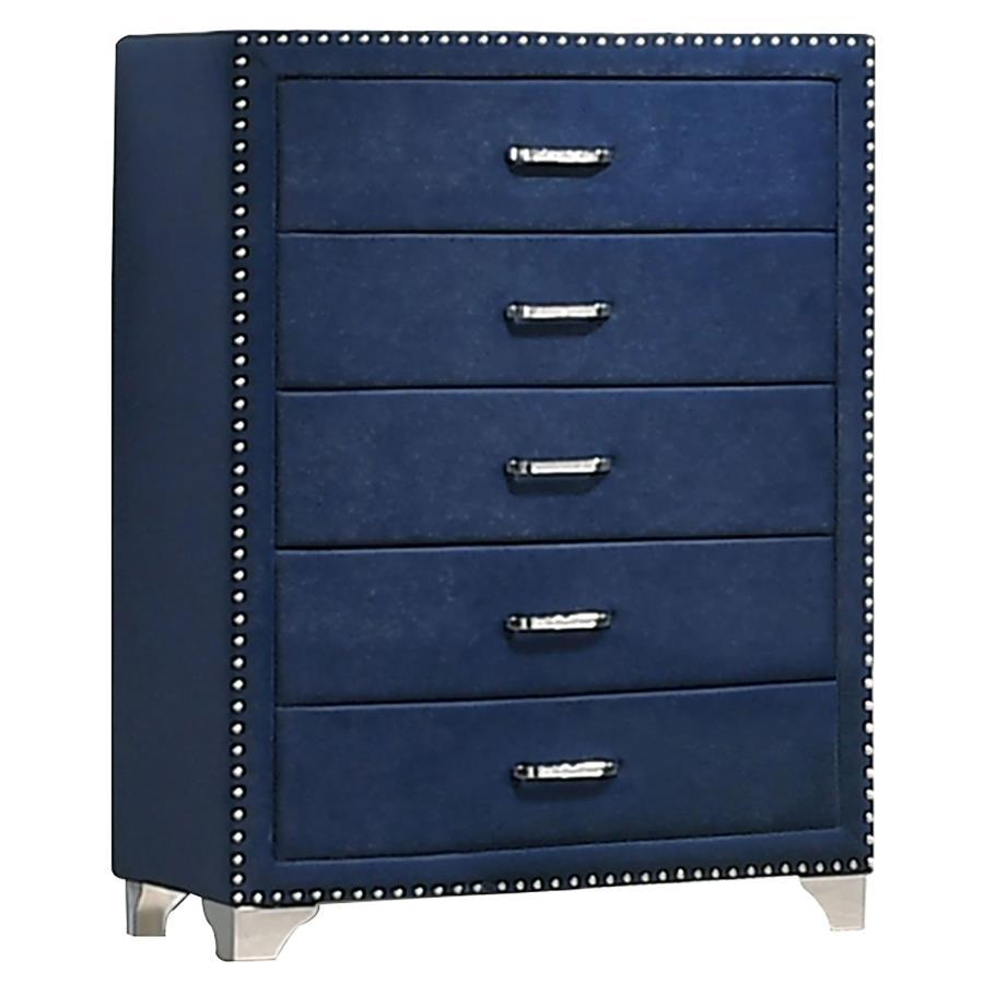 Melody - Commode de chambre à 5 tiroirs