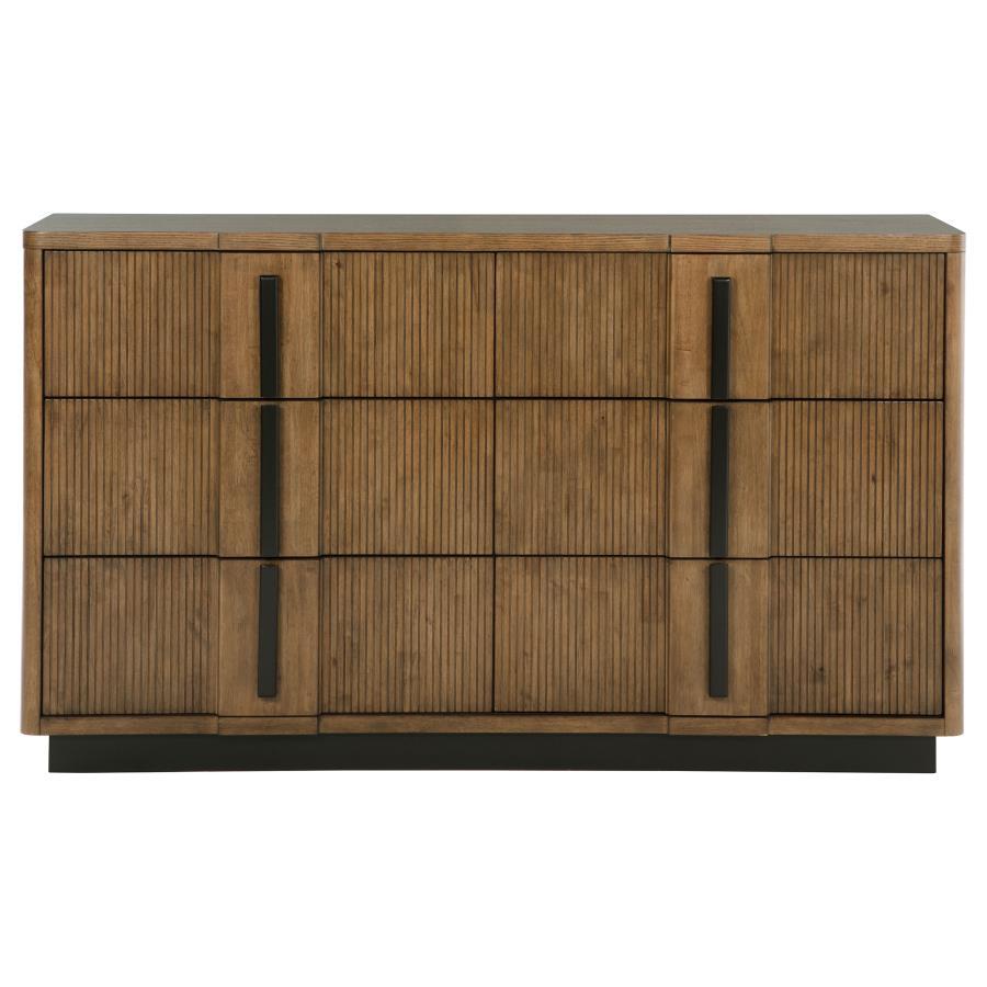 Terrace - Commode 6 tiroirs - Brun cendré