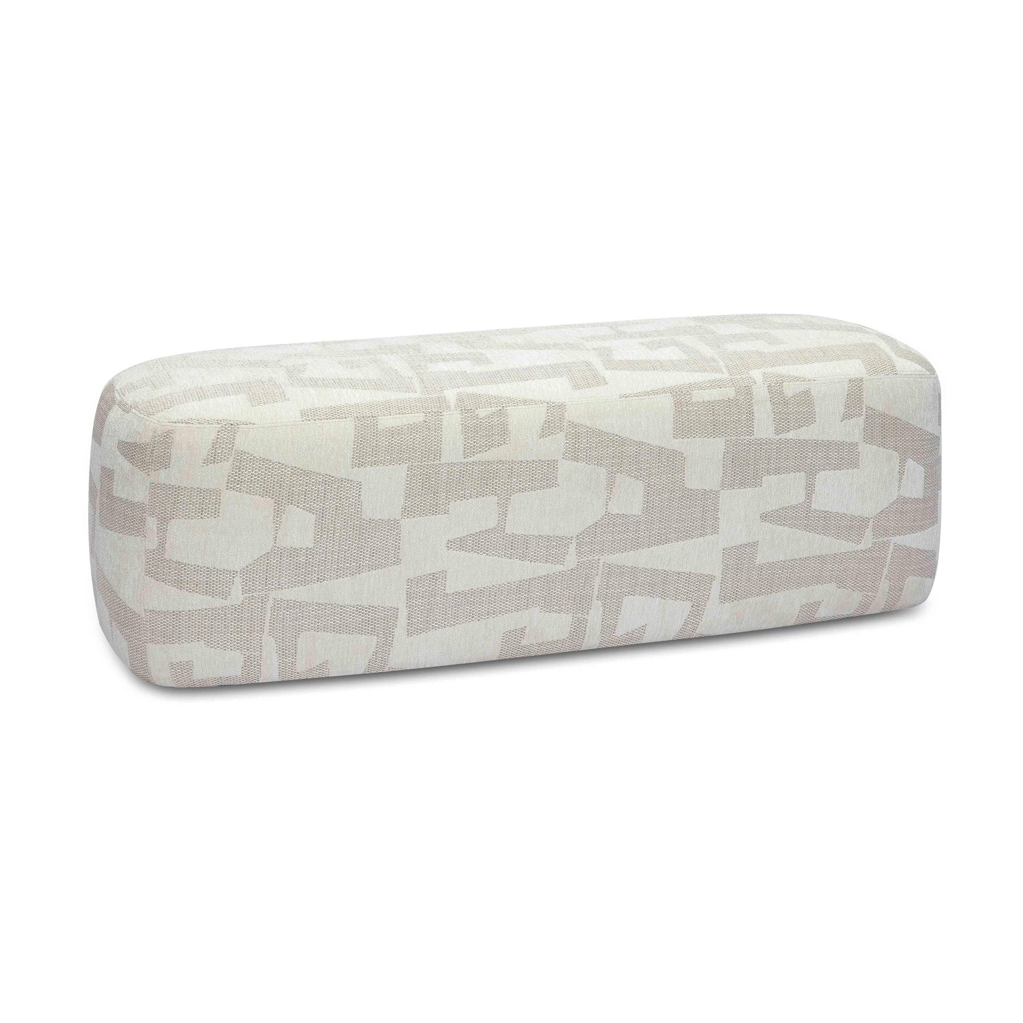 Graceland - Banc Jacquard - Crème