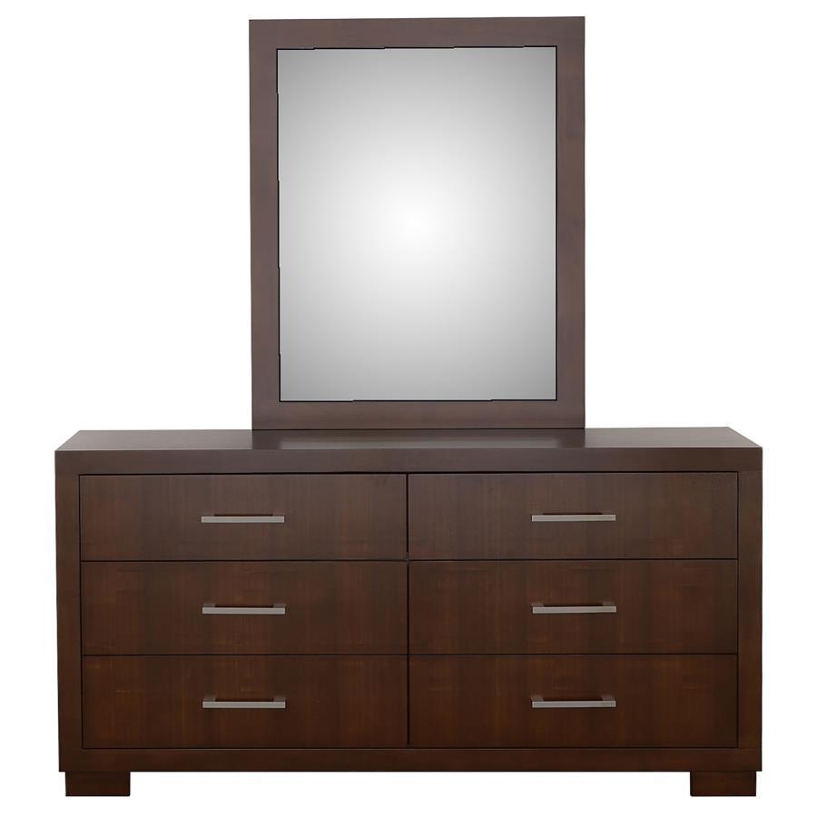 Jessica - Commode 6 tiroirs avec miroir
