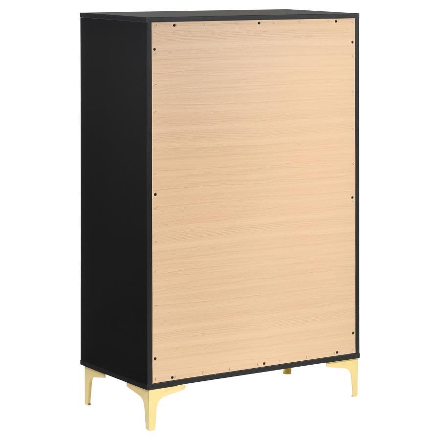 Kendall - Commode de chambre à 5 tiroirs