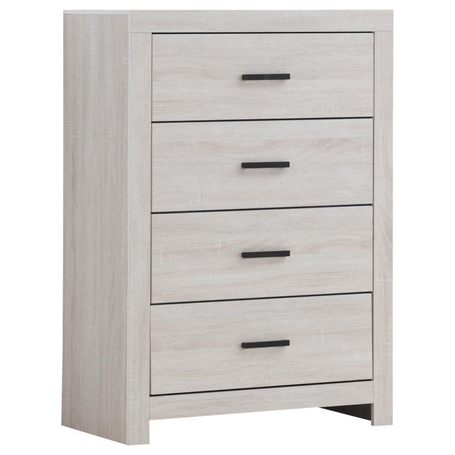 Brantford - Commode de chambre à 4 tiroirs