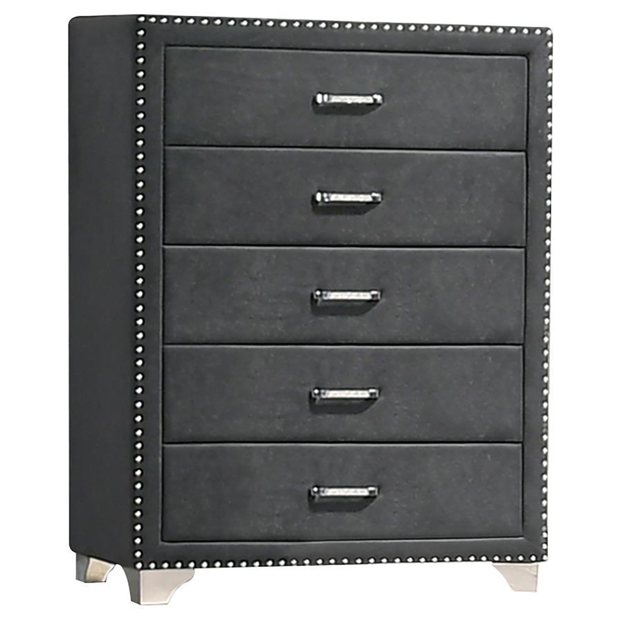 Melody - Commode de chambre à 5 tiroirs