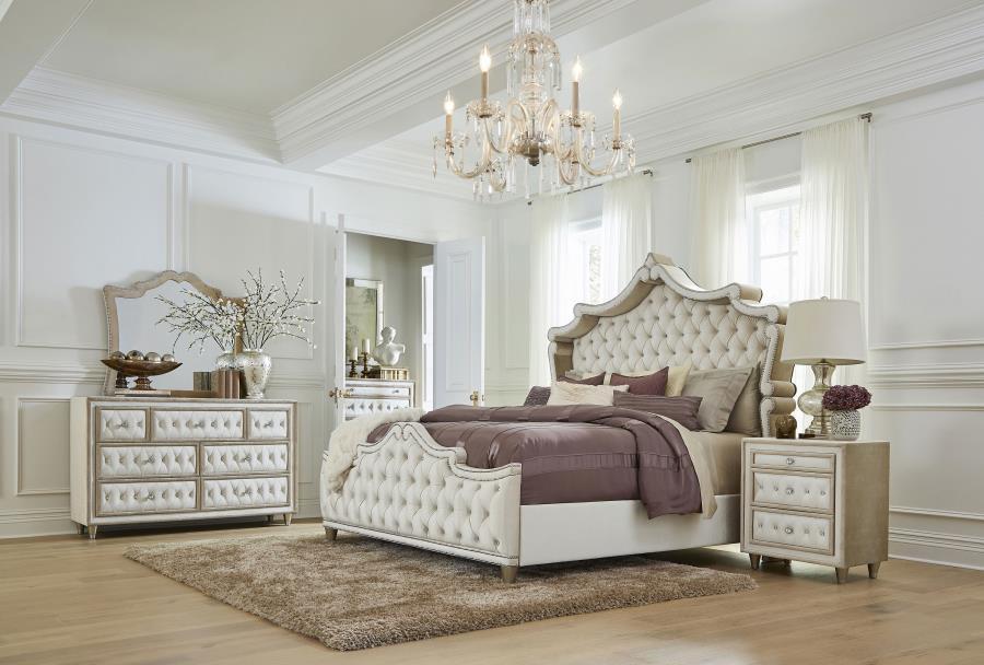 Antonella - Commode de chambre à 5 tiroirs