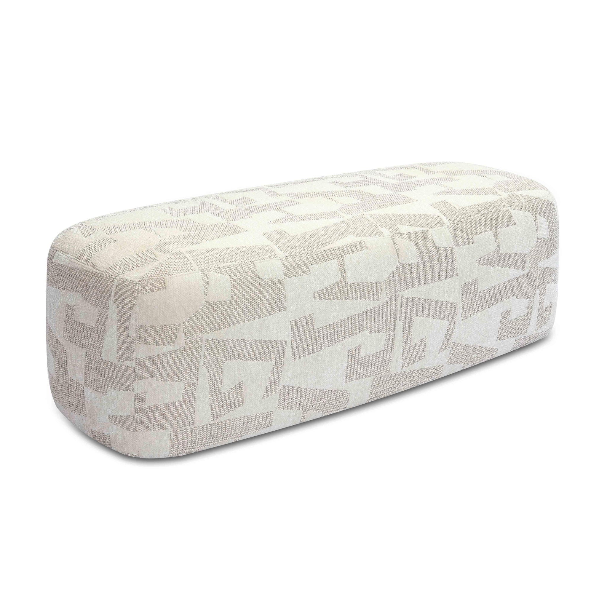 Graceland - Banc Jacquard - Crème