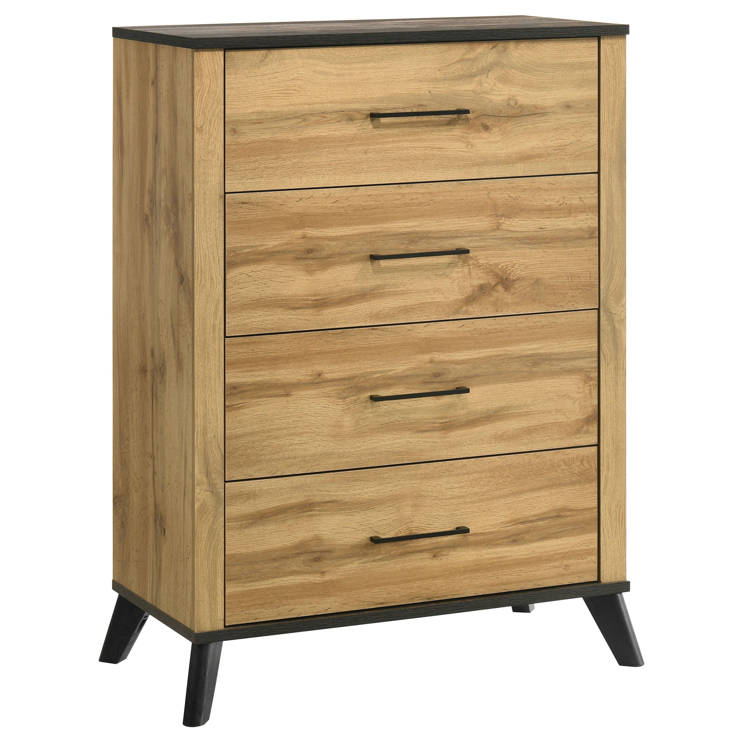 Kaywood - Commode 4 tiroirs - Pin naturel