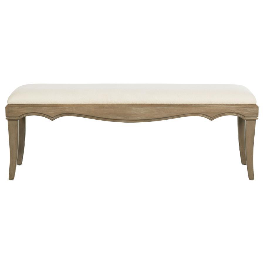 Revello - Banc rembourré - Mangue lavé