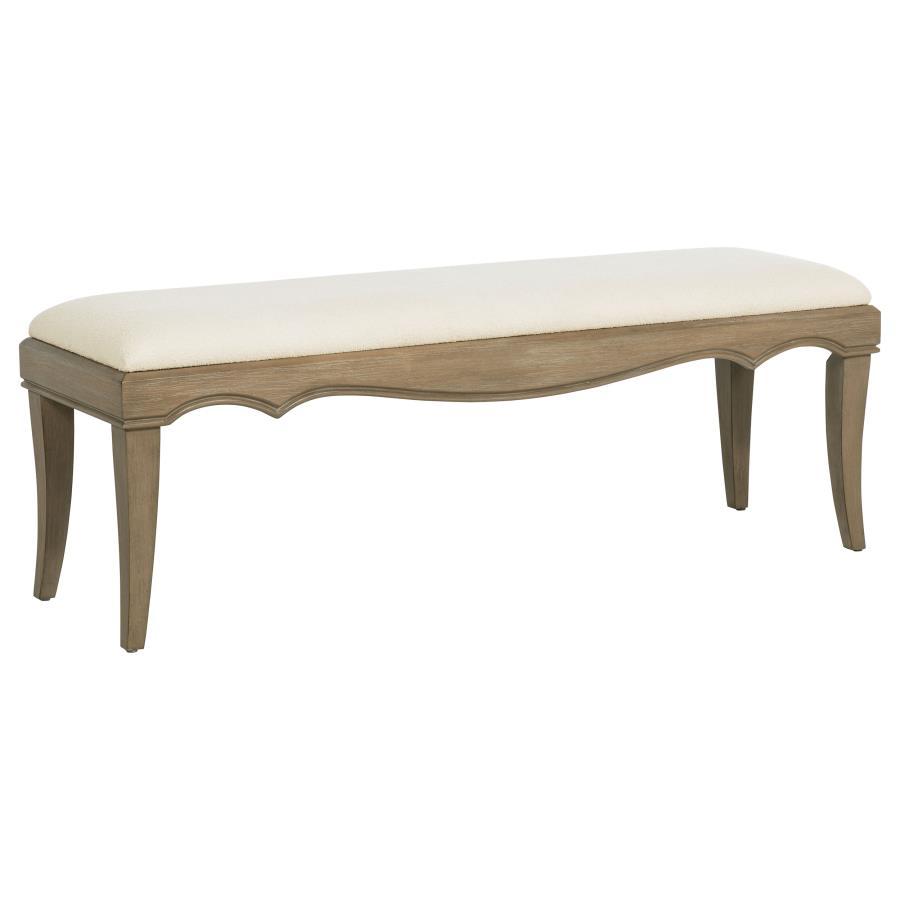 Revello - Banc rembourré - Mangue lavé
