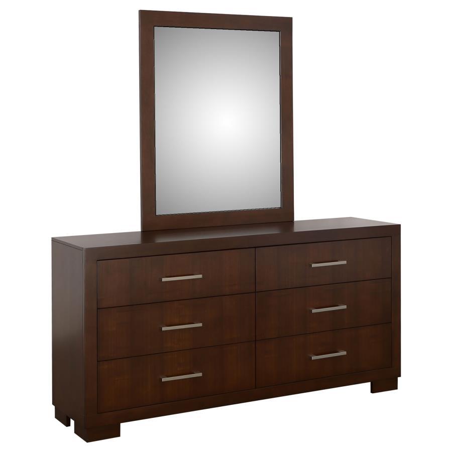 Jessica - Commode 6 tiroirs avec miroir