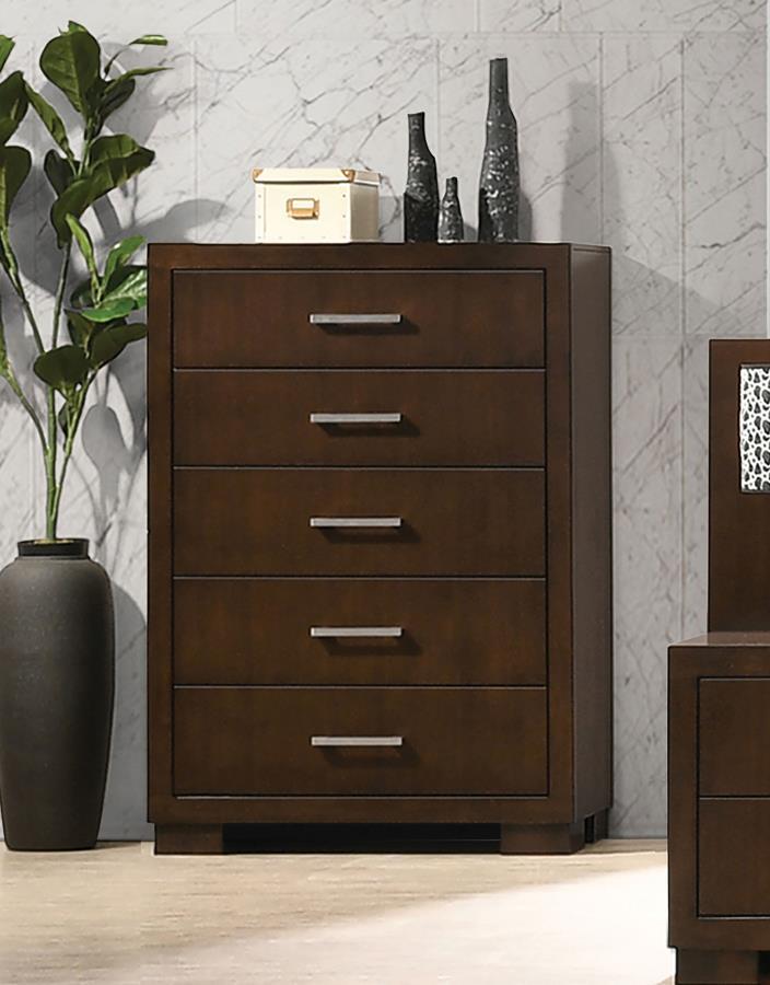 Jessica - Commode de chambre à 5 tiroirs
