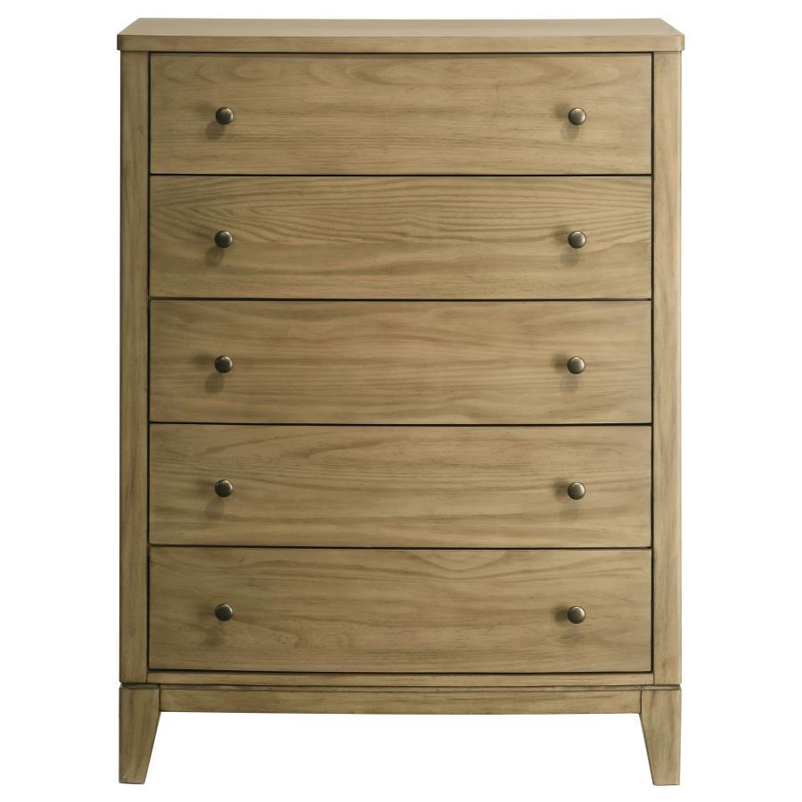 Granada - Commode 5 tiroirs - Pin naturel