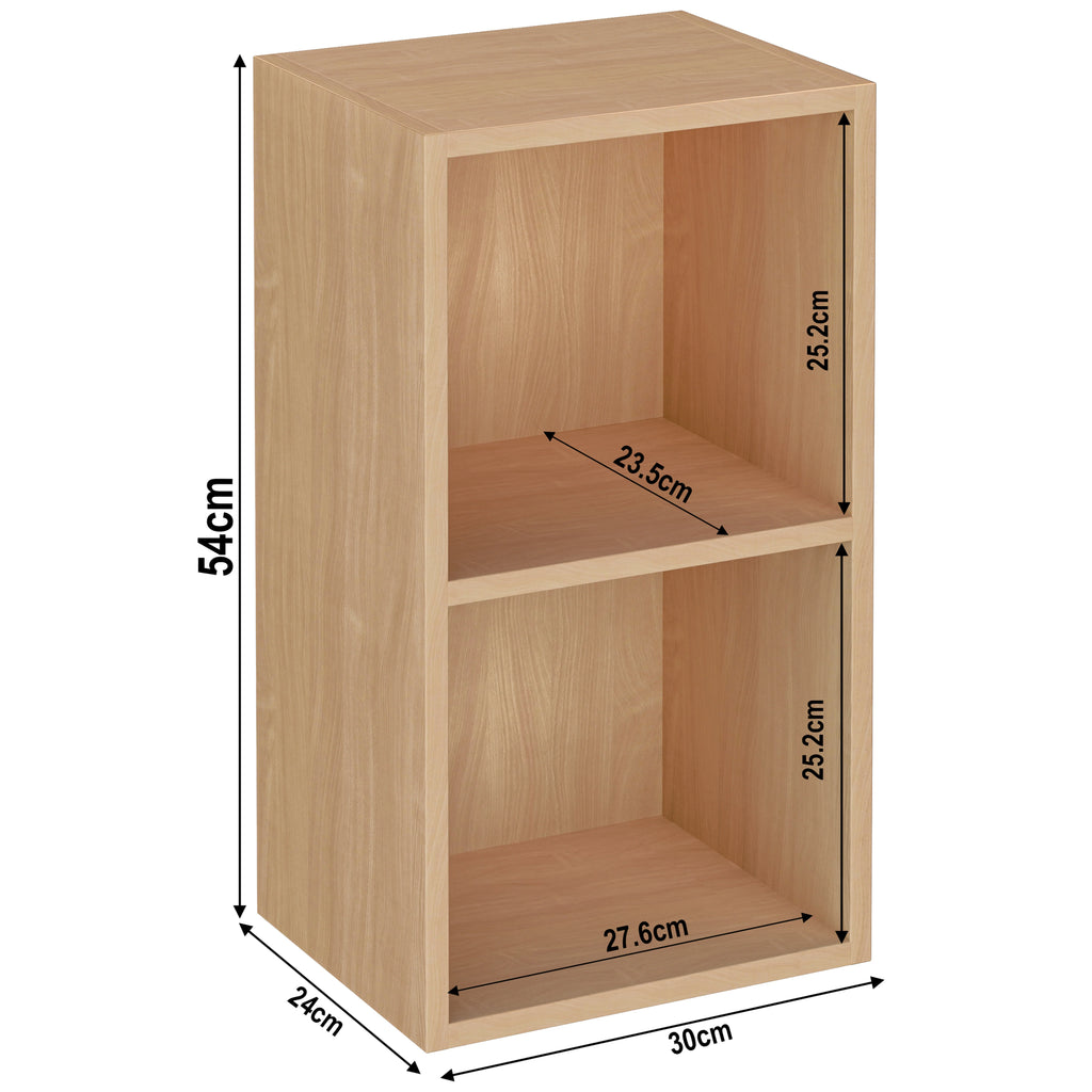 Bibliothèque cubique - Étagère haute et étroite