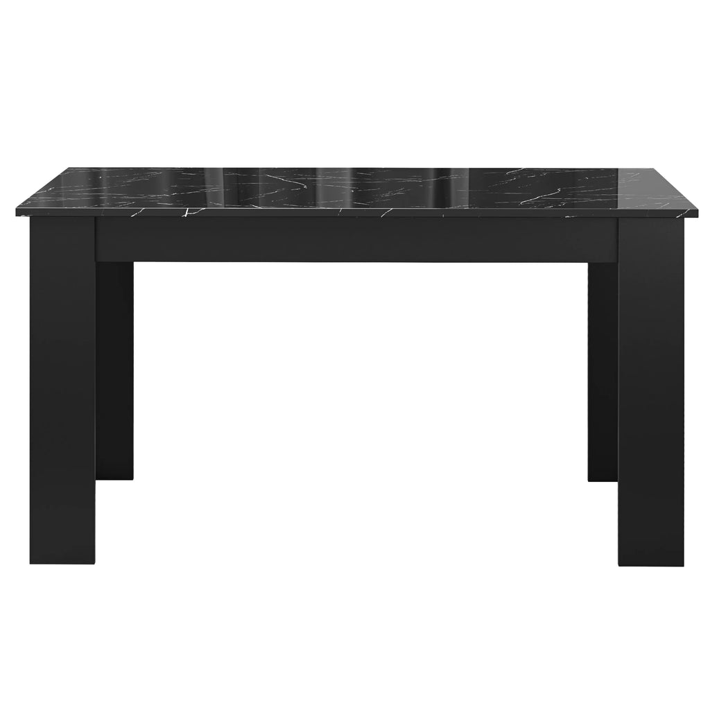 Table de salle à manger rectangulaire 4 et 6 places