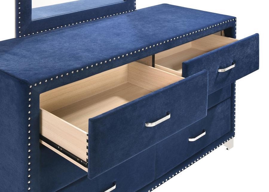 Melody - Commode rembourrée à 6 tiroirs
