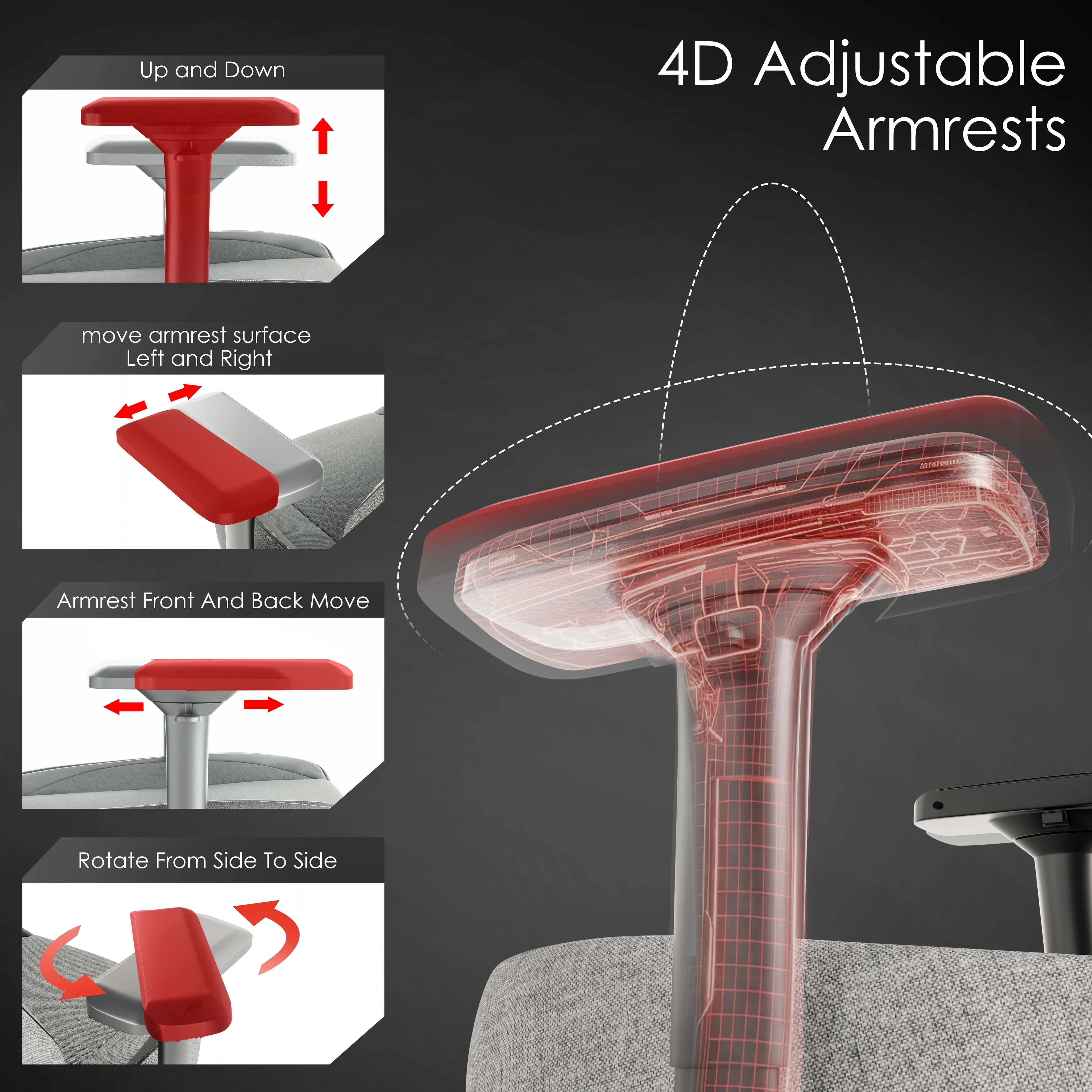 Xstriker Ergonomic Home Office Chair - Computer PC Gaming Chair