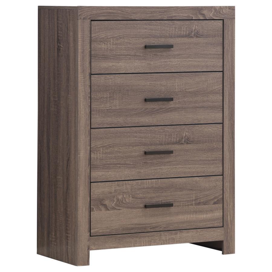 Brantford - Commode de chambre à 4 tiroirs