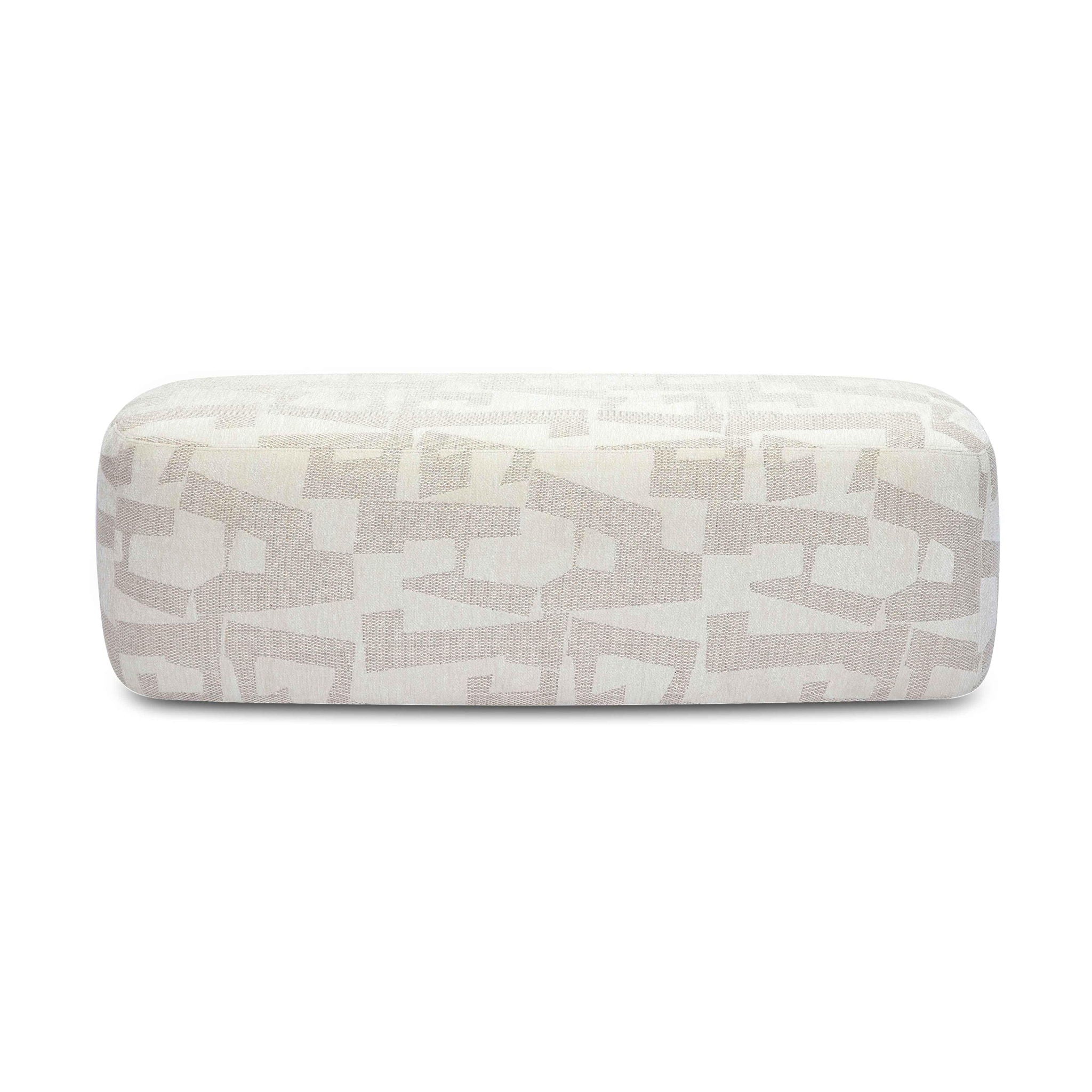 Graceland - Banc Jacquard - Crème