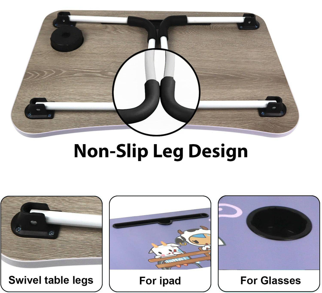 Table de bureau portable pour ordinateur portable