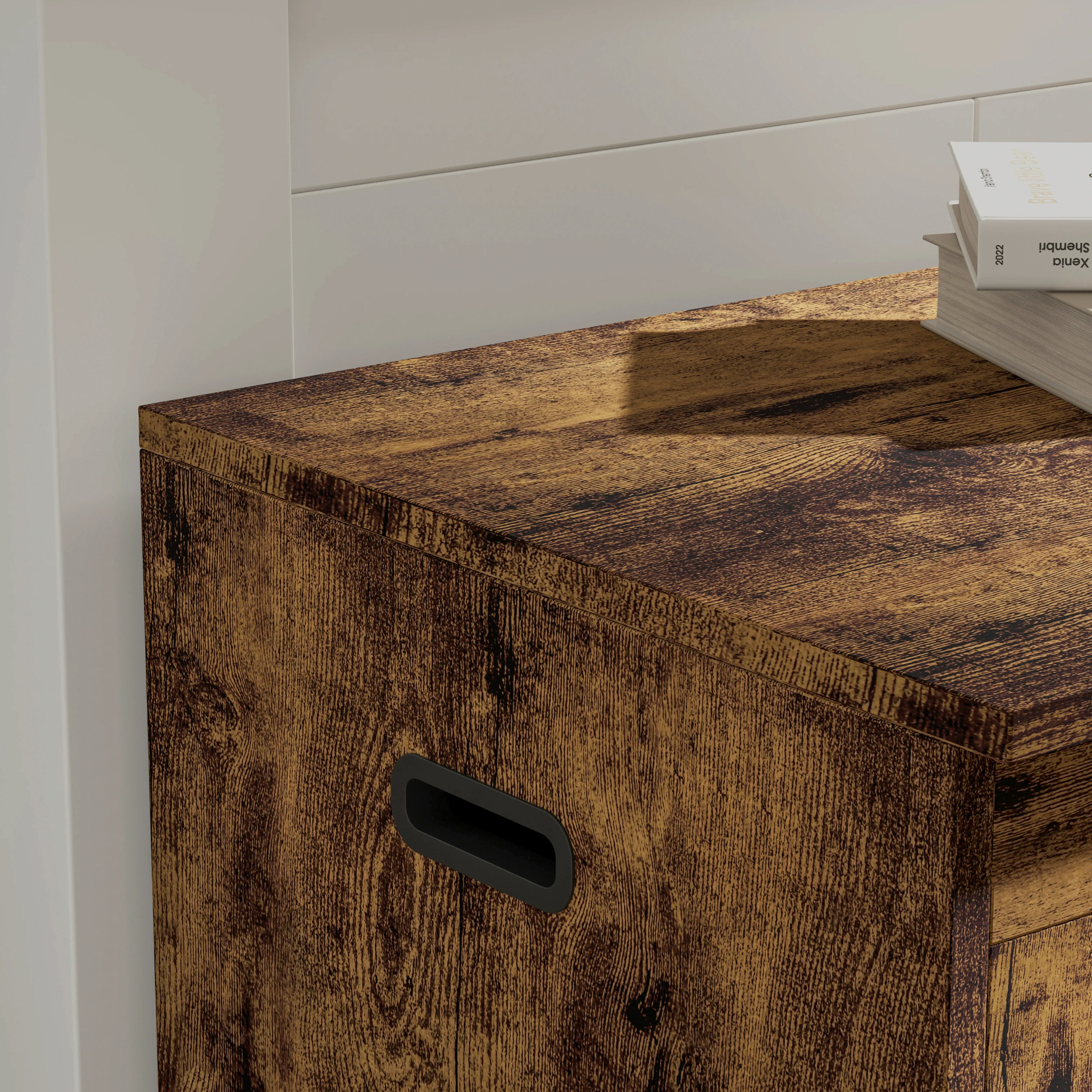 Storage Chest - Shaker Style Blanket or Toy Box With Lid & Safety Hinges