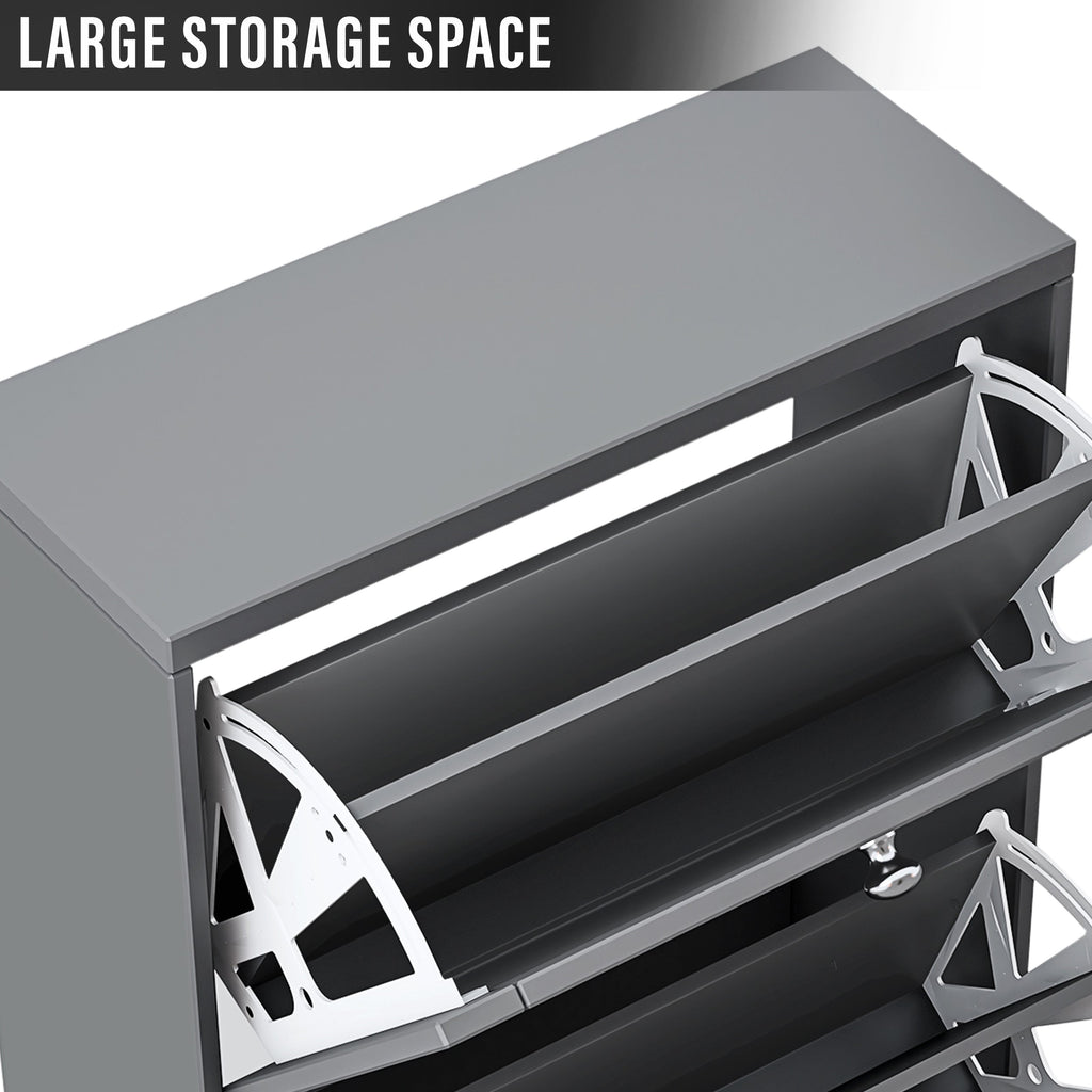 Meuble à chaussures Shaker pour entrée | Unité de rangement à chaussures moderne